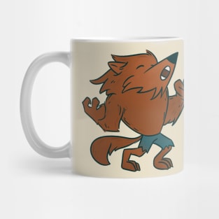 Werewolf Howling at the Moon Mug
